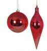 Rose Gold/Red/Burgundy Ombre Ornaments