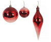 Rose Gold/Red/Burgundy Ombre Ornaments