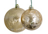 5" or 6" Light Gold Marble Ball