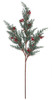 A-123090
33" Plastic Juniper Spray 
with Red Berries