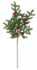 A-231934 - 36" Pine Branch with Red Ornament Balls