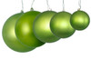 Apple Green Matte Ball Ornaments Apple Green Matte Ball Ornaments