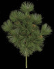 32" PVC Pine Spray Pine Cones