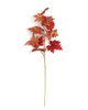 P-260446 - Red/Copper Metallic Maple Leaf Spray