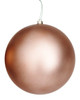 J-250201 - 12" Matte Blush Ball Ornament