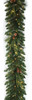 Close Up of Marquette Pine Garland with LED Lights