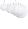Candy Gloss White Ball Ornaments