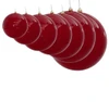 Candy Gloss Cherry Red Ball Ornaments - 4" to 24" Sizes