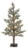 C-260544 - 3' Flocked Fircrest Fir Tree