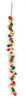A-260772 - 65" Red/Green/Gold Matte/Reflective Ball Garland