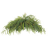 A-260370 - 34" Natural Touch UV Cedar/Cypress Crescent Swag