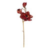 P-260466 - 23" Burgundy/Gold Magnolia Spray