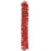 C-261235 - 9' Sparkling Red Garland with Lights