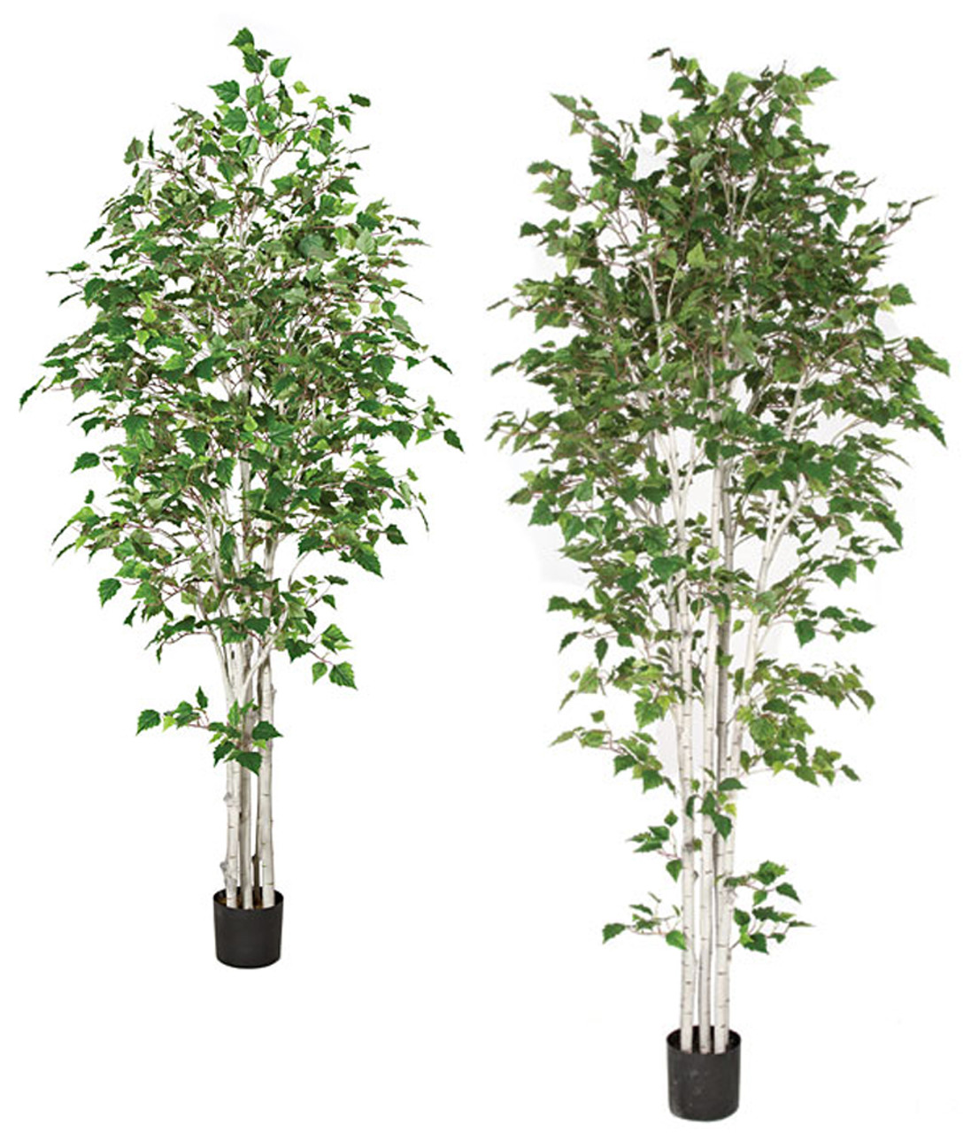 Artificial birch clearance tree