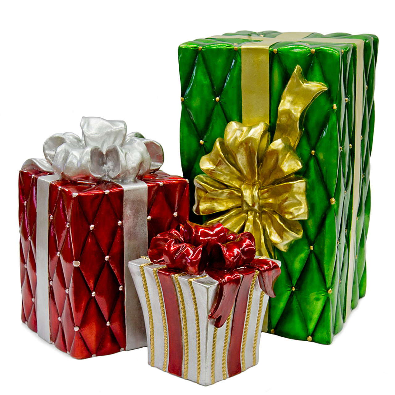 23 Inch Christmas Gift Box Decoration | Autograph Foliages