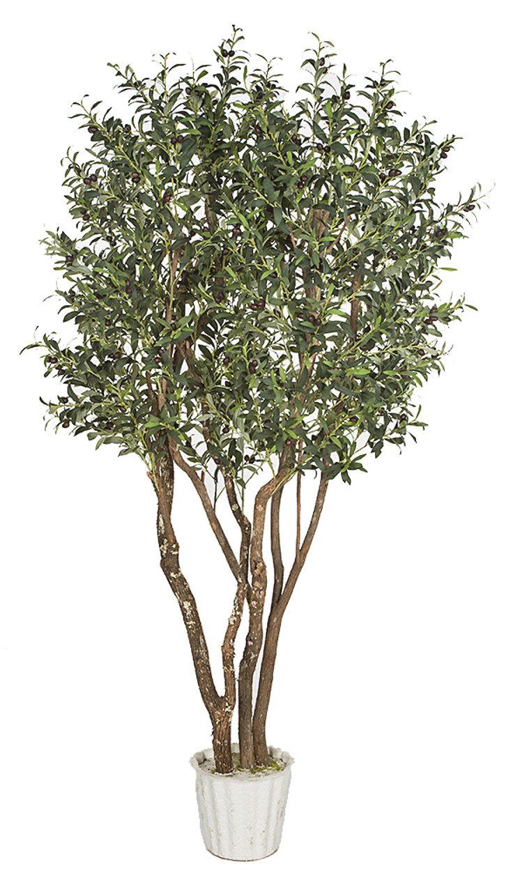 Custom Artificial Olive Trees on Natural Wood, Custom Trees