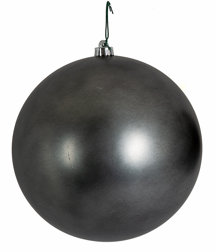 Matte Charcoal Ball Ornaments Christmas Ornaments Autograph Foliages