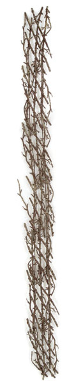 4 Foot Twig Garland - Brown