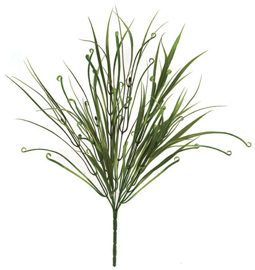 22" Plastic Dracaena Marginata Grass - Tutone Gree