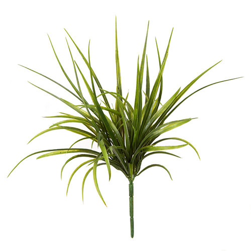 18 Inch Plastic Grass Bush | Autograph Foliages