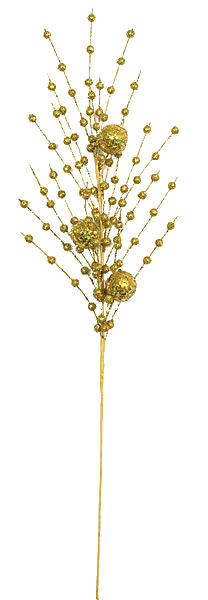 PF-90112 - Gold
31" Glittered Ball Spray