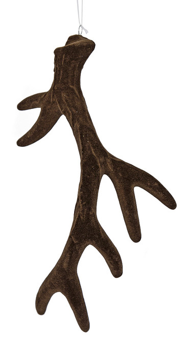 11" Antler Ornament
Dark Brown