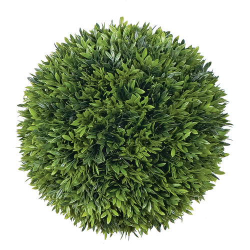 A-80900
10" Plastic Podocarpus Ball - 324 Green Leaves