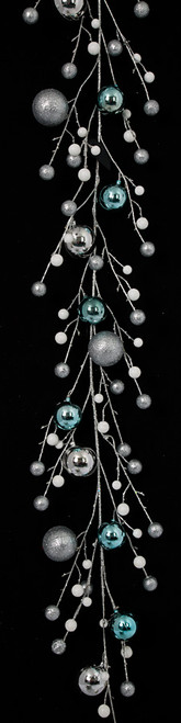 6' Multi-Ball Garland
Blue/Silver/White