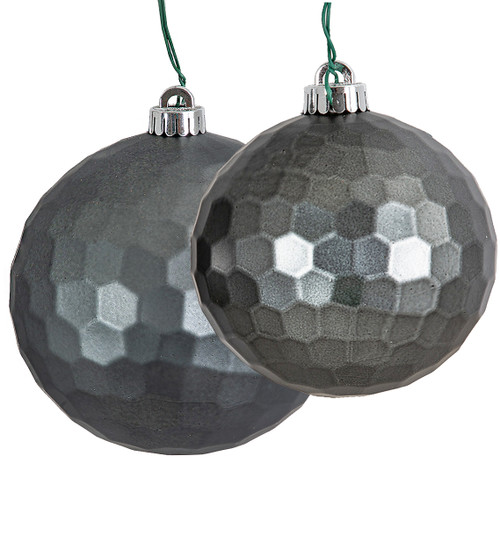 Matte Pewter Honeycomb Balls (Sold Separately)