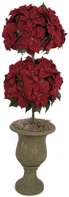 P-72210C
4' Poinsettia Topiary
Natural Trunk
Decorative Pot Sold Separately