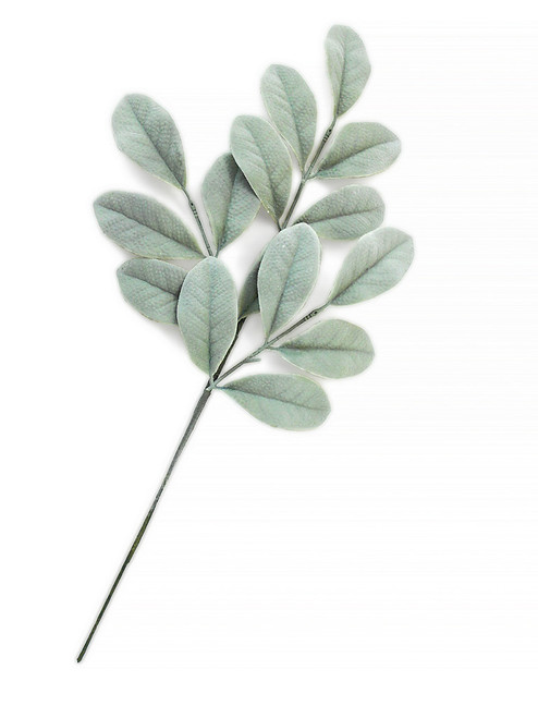 A-220152 - 19" Dusty Apple Leaf Spray A-220152 - 19" Dusty Apple Leaf Spray