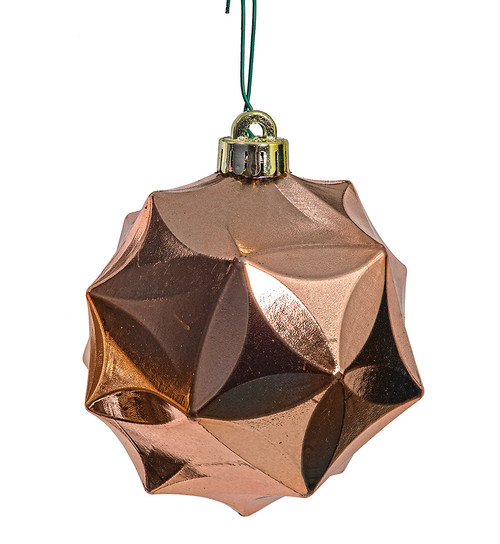 J-202330 - 5" Shiny Rose Gold Ball