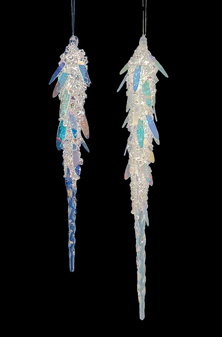 Iridescent Icicle Ornaments
Sold Separately