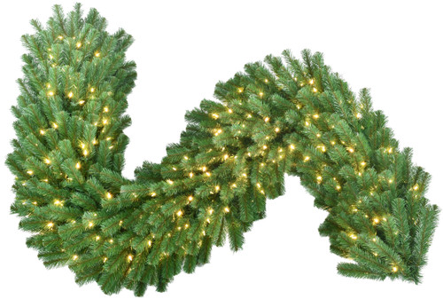 C-251334 - Enhance your space with a stunning 9' x 24" Virginia Pine Garland, perfect for festive decor!