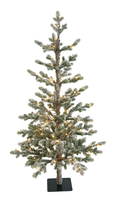 C-260554 - 4' Flocked Fircrest Fir Tree