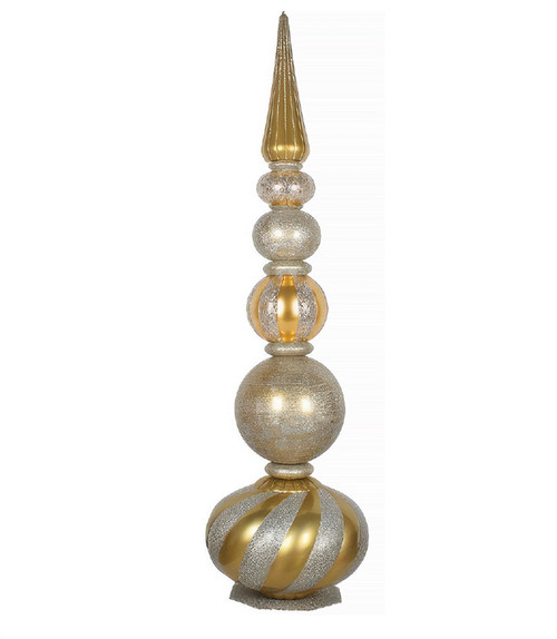 J-260364 - Gold with Silver Glitter