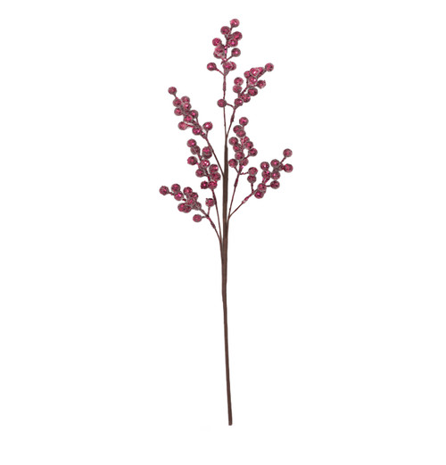 PF-260002 - 26" Glittered Plum Berry