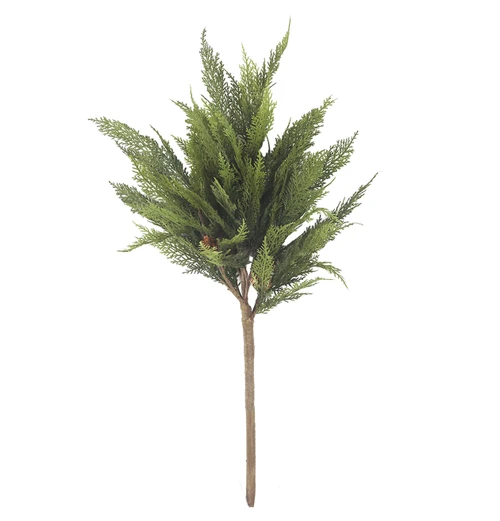 A-261140 - Natural Touch 
29" Cypress & Pinecone Bush Spray