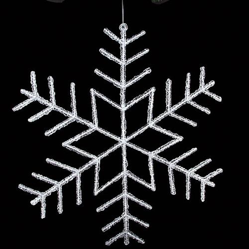 J-92500
24 " Acrylic Flat Snowflake