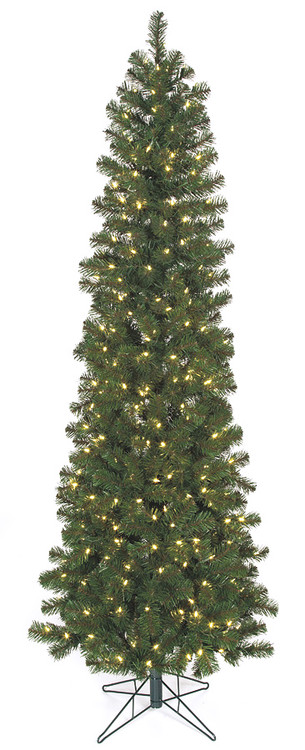 Pencil Virginia pine trees | 6' to 15' commercial Xmas trees ...