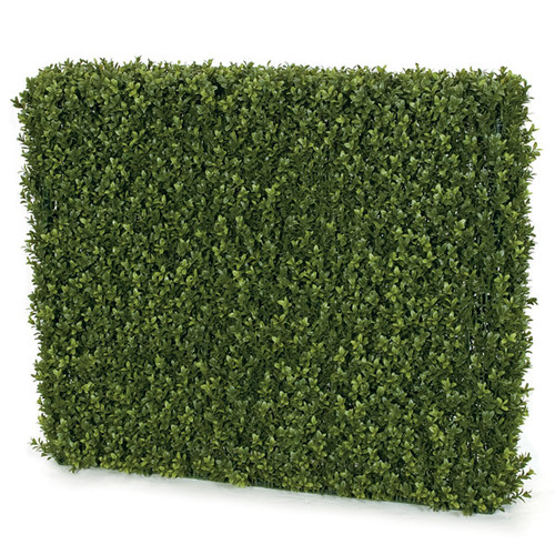 37 Inch L x 8 Inch W x 32 Inch H Outdoor UV Boxwood Hedge