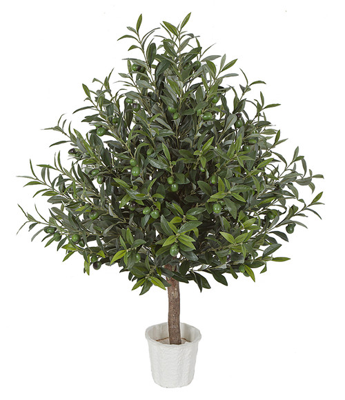 Custom Artificial Olive Trees on Natural Wood, Custom Trees