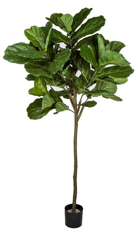 7' artificial fiddle leaf fig wholesale fire retardant tree | Autograph  Foliages