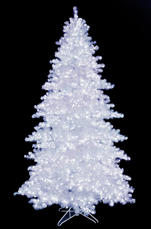 White Xmas tree シーグラス／天然石／フレームアート／クリスマス White Xmas tree シーグラス／天然石／フレームアート／クリスマス