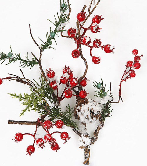 4 Pieces Artificial White Berry Stems Christmas Frosted Berries Branches  Twigs Snowy Berry Picks Holly Sprays for Christmas Tree Flower Arrangement  Decorations Winter Holiday Home Decor (4, White) : : Home