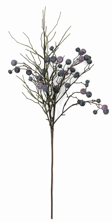 BERRY STEM - WHITE - 28 INCH