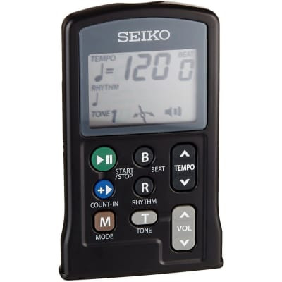 鍵盤楽器 SEIKO EPM5000 EPAD5000 Seiko EPM5000 Quartz E-Pendulum Metronome BLACK