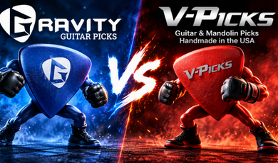 V-Picks vs. Gravity Picks: Which Guitar Pick Is Right for You?
