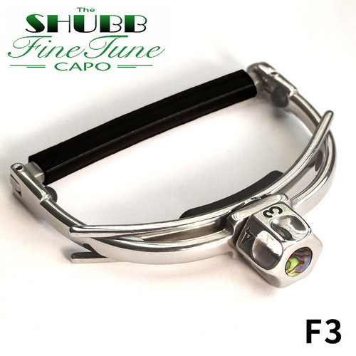 Shubb FineTune Capo F3 – for Classical Guitar or Wider Necks