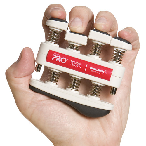 Prohands Pro Medium Tension Hand Exerciser – Finger, Hand & Forearm Strengthener (Red) Prohands Pro Medium Tension Hand Exerciser – Finger, Hand & Forearm Strengthener (Red)